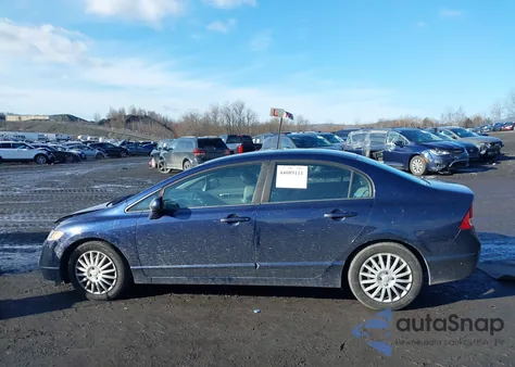 2008 Honda Civic Lx из США, поврежденный, VIN 1HGFA16538L048099